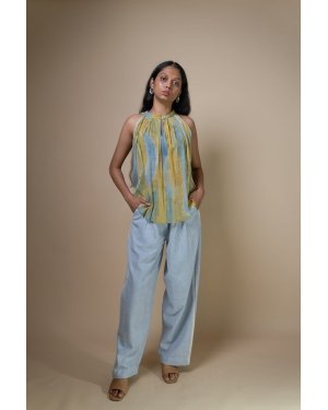 Meadows Hand Painted Blouse