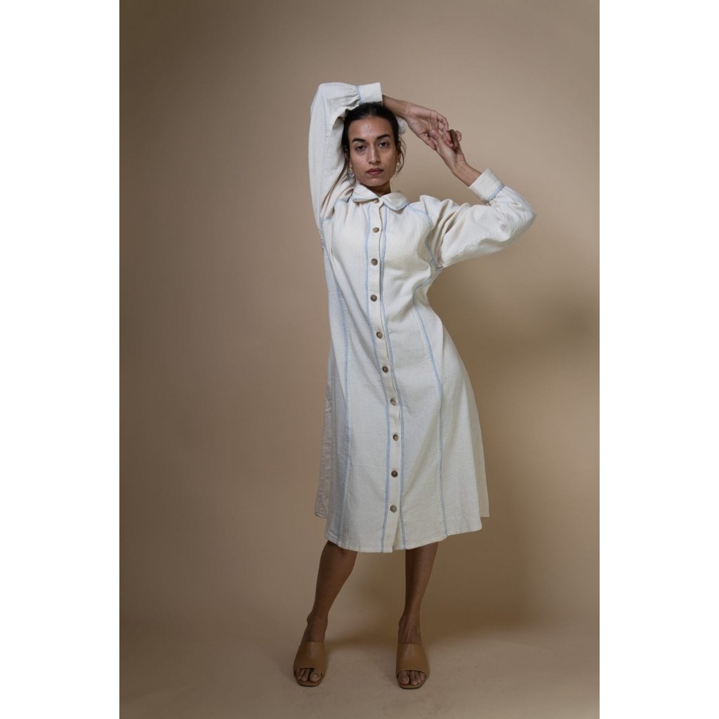 Meadows Panelled Shirt Dress