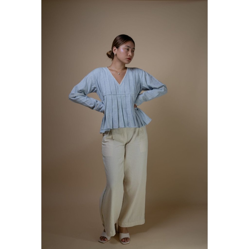 Meadows Pleated Blouse
