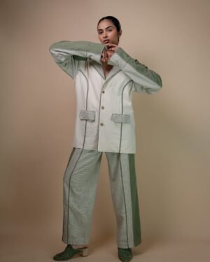 Meadows Unisex Colour Blocked Blazer