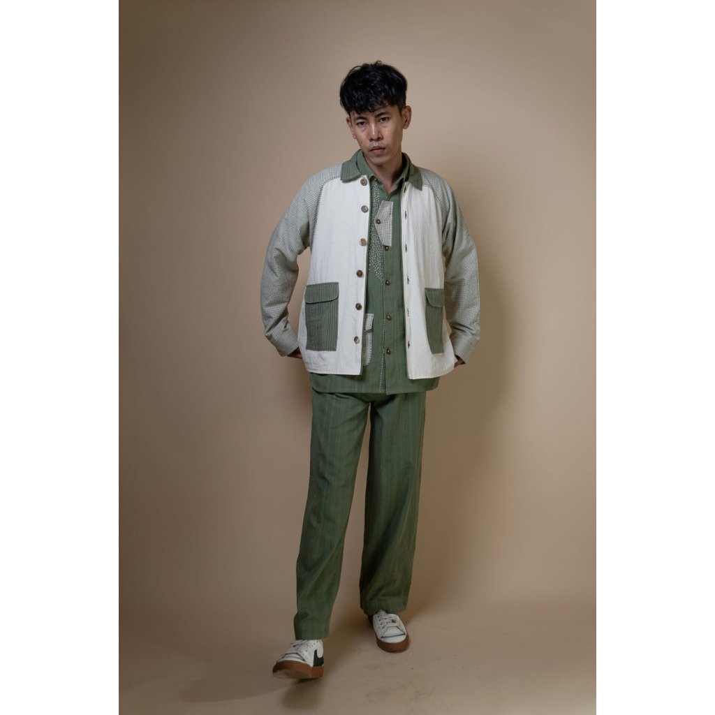 Meadows Unisex Colour Blocked Shirt