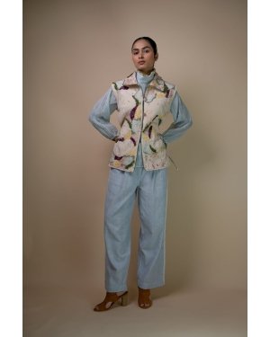 Meadows Unisex Embroidered Vest