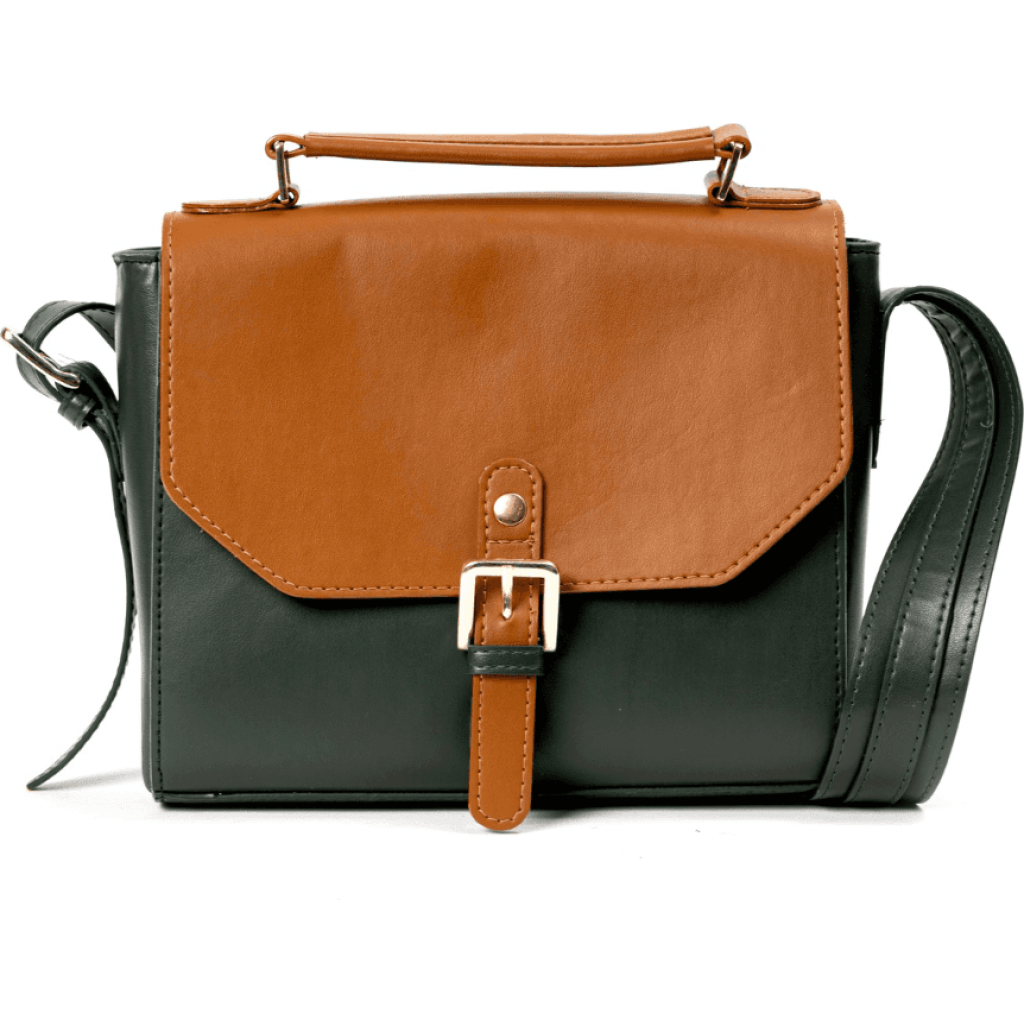 Juniper Vegan Leather Sling Bag – Green