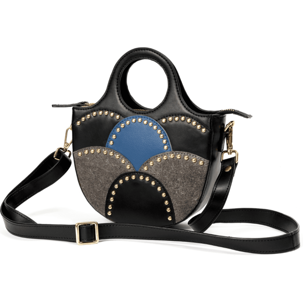 Savannah Vegan Leather Sling – Green, Gold & Orange