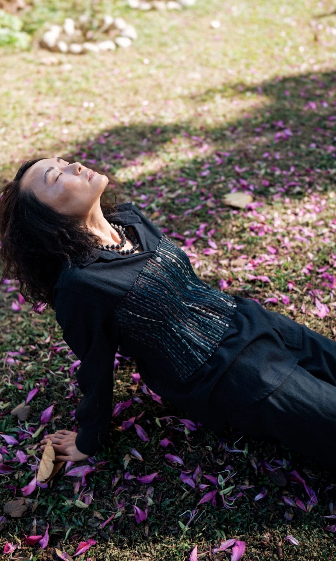 Handwoven Hunza Shirt - Black Green