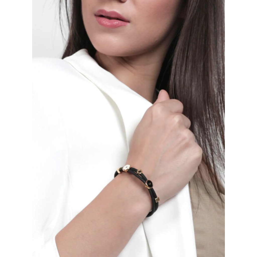 Moon and Heart Bracelet