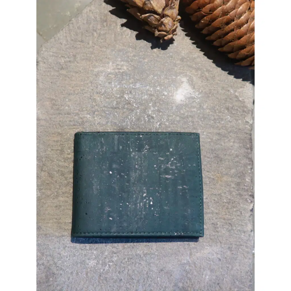 Verdure Green Brown Wallet
