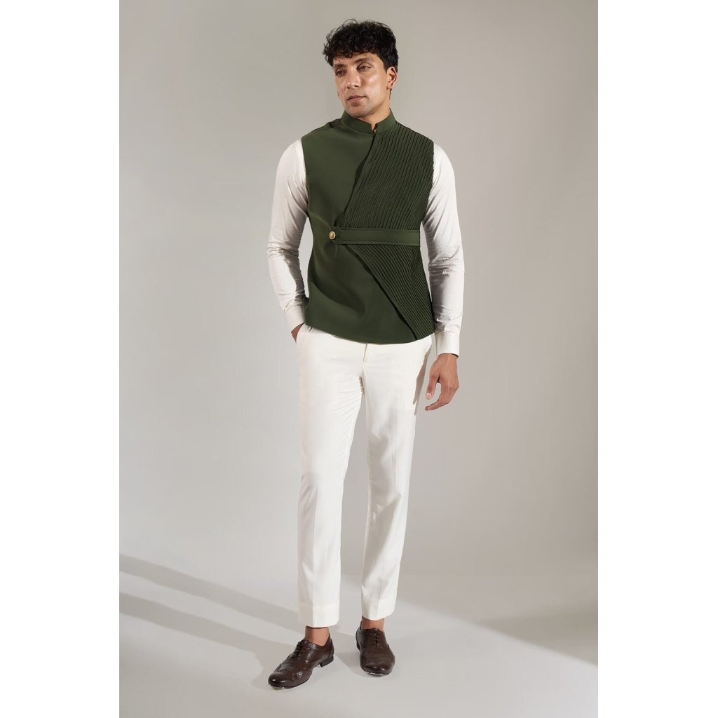 Black Pinktuck Jacket