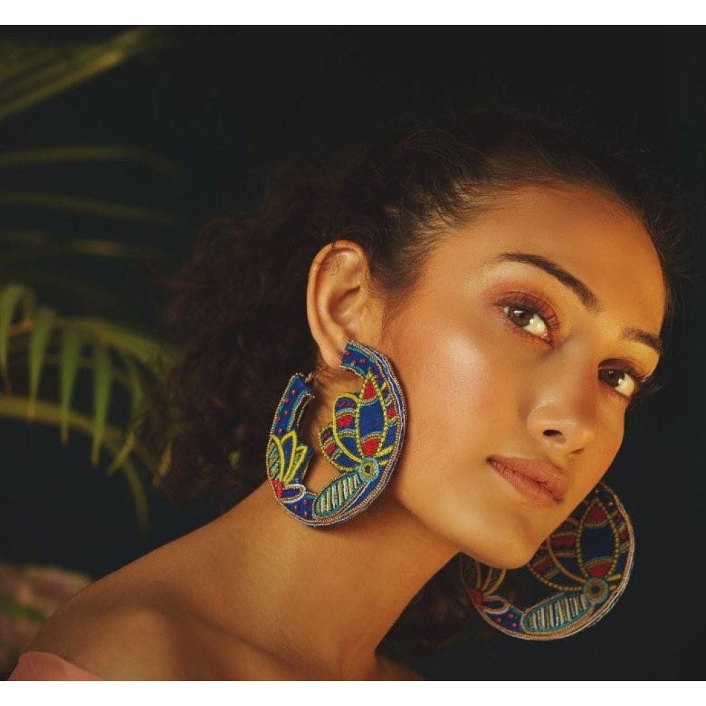 Oh My Gosh!! Handmade hoop earrings