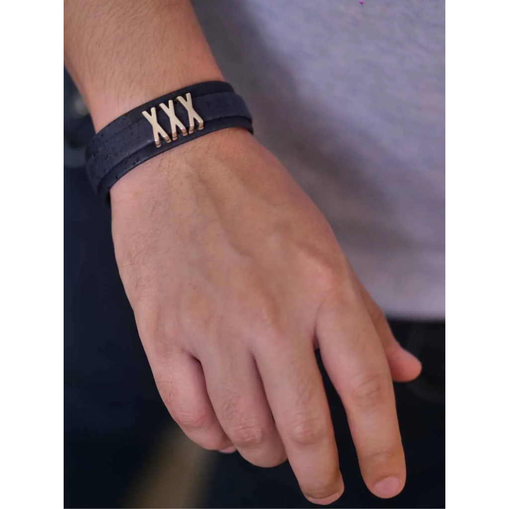 Across Cork Vegan Bracelet