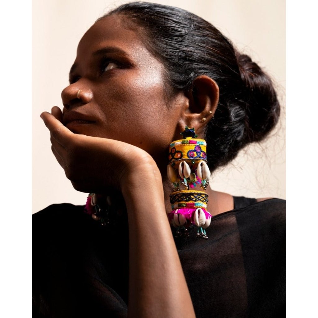 Chakudi!! Handmade traditional earr