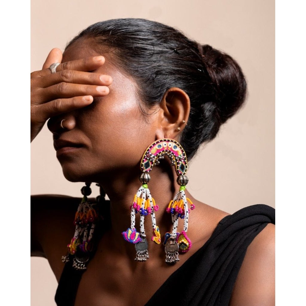 Mindhi! Handmade traditional earrin