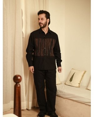 Upcycled Hunza Shirt Set - Copper