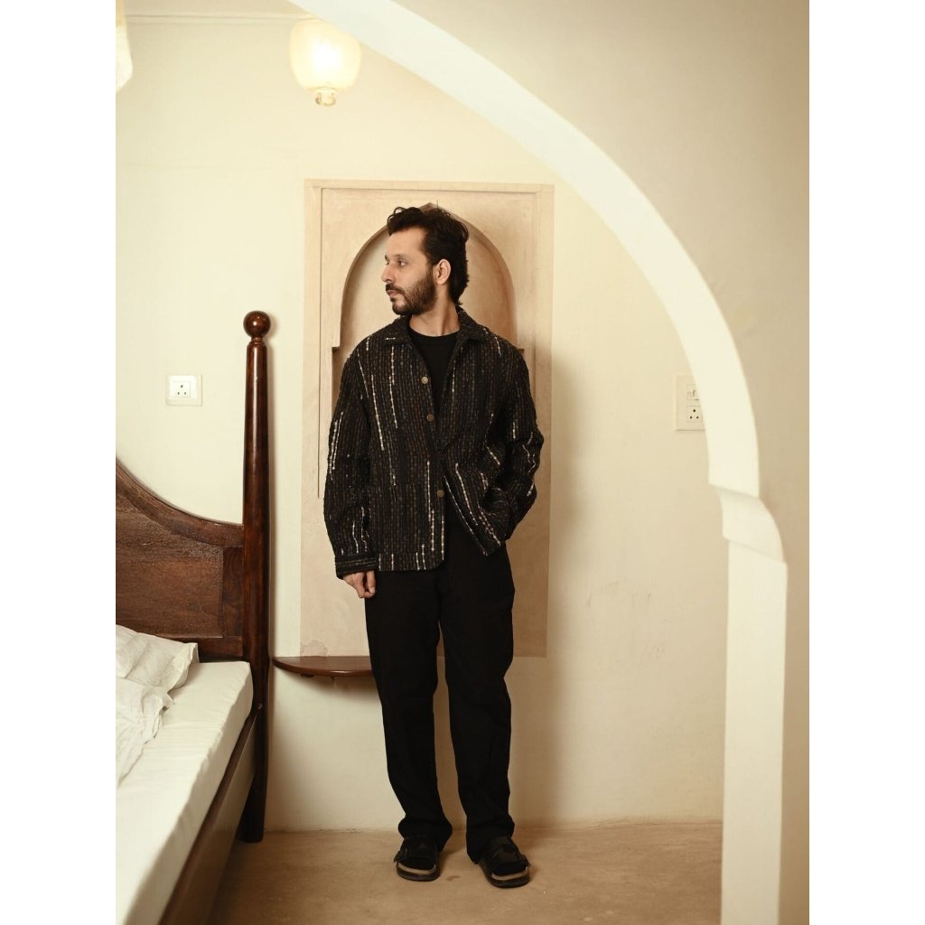 Upcycled Handwoven Berlin Jacket Se