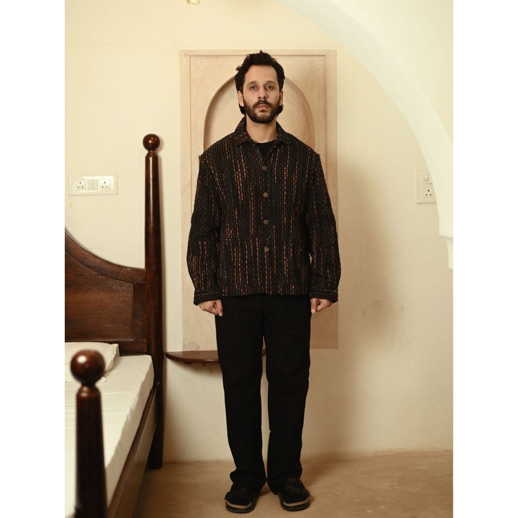 Upcycled Handwoven Berlin Jacket Se