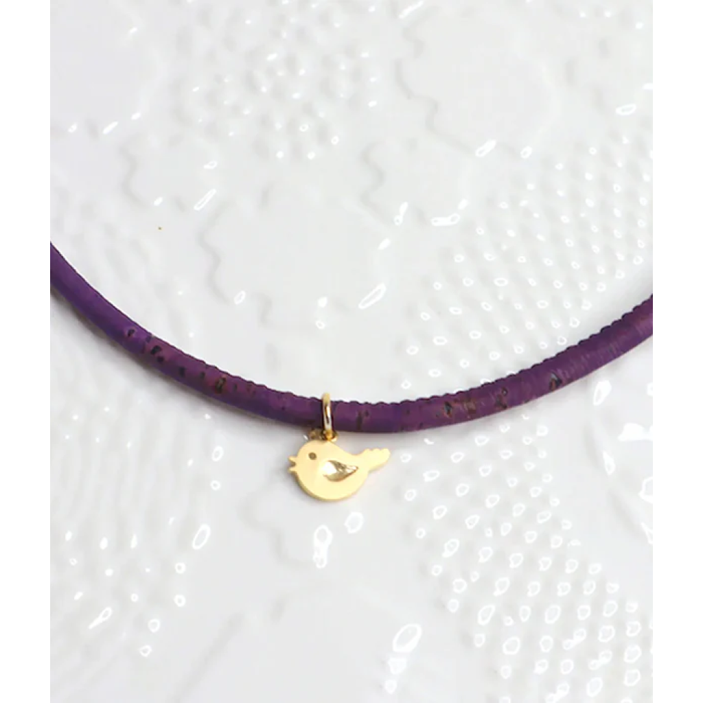 Kids Cork Lil Birdie Necklace