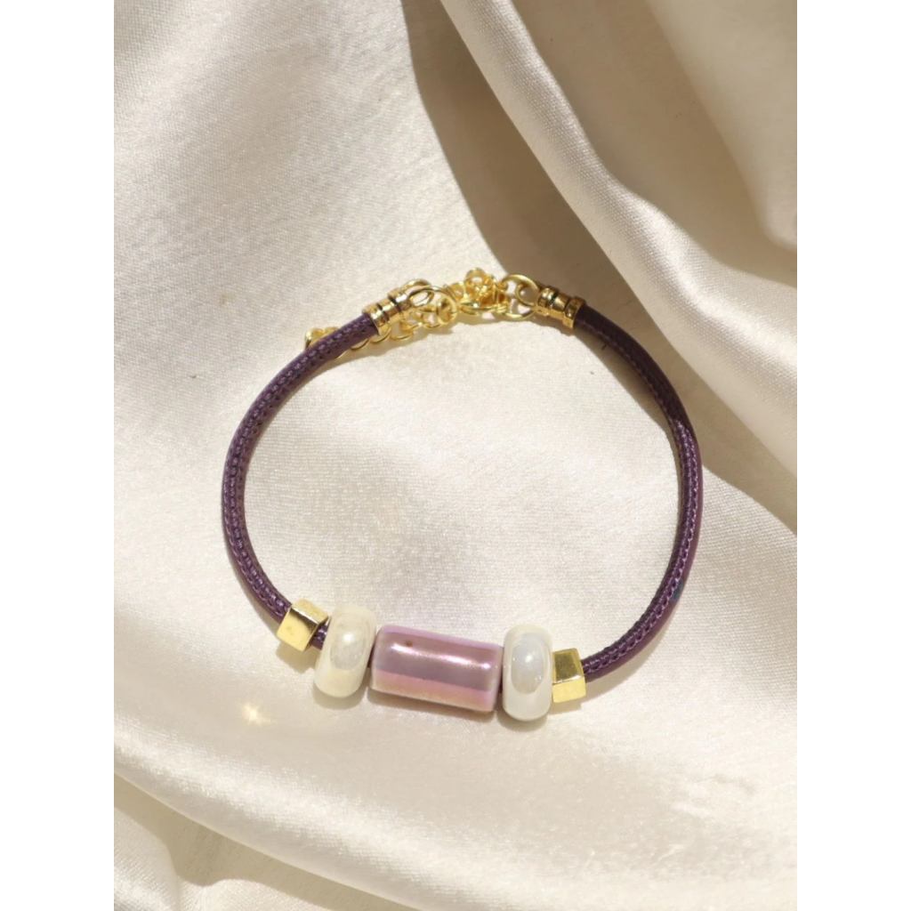 Violet Orchid Serenity Bracelet