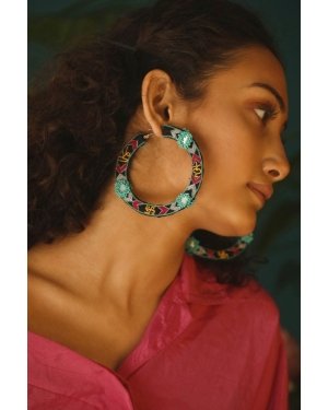 Hey Sexy! Handmade hoop earrings