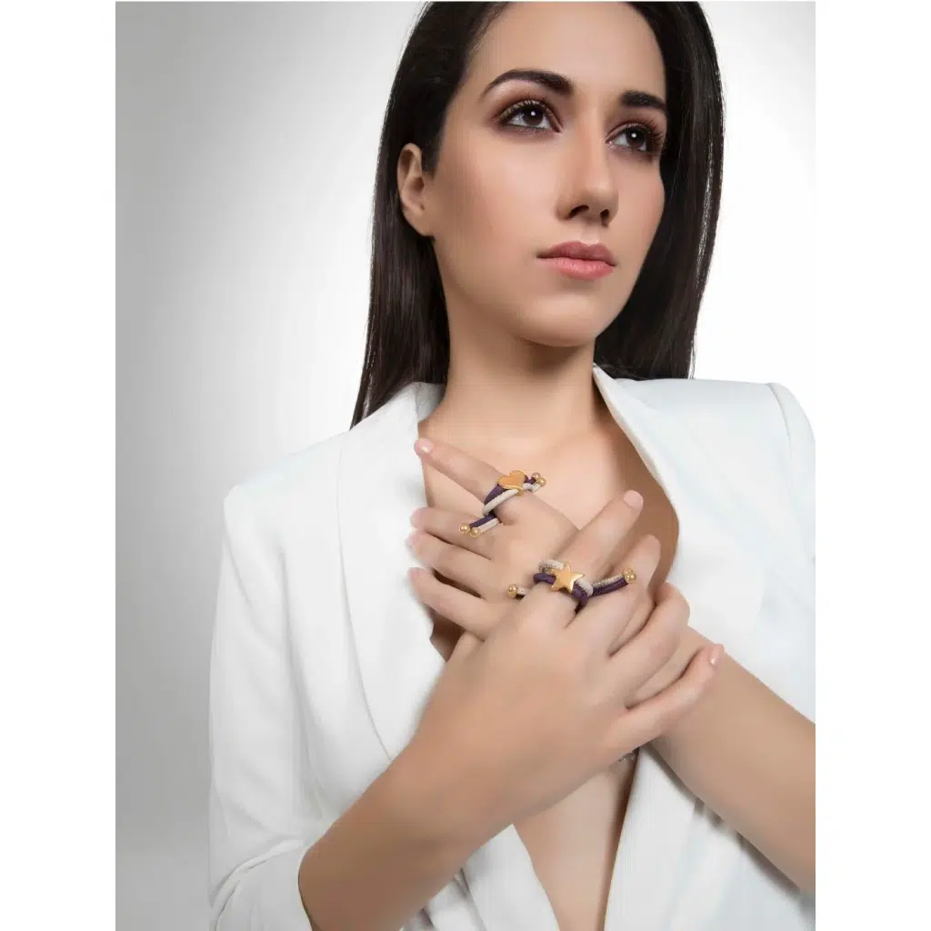 Cork Pentas Star shaped Ring