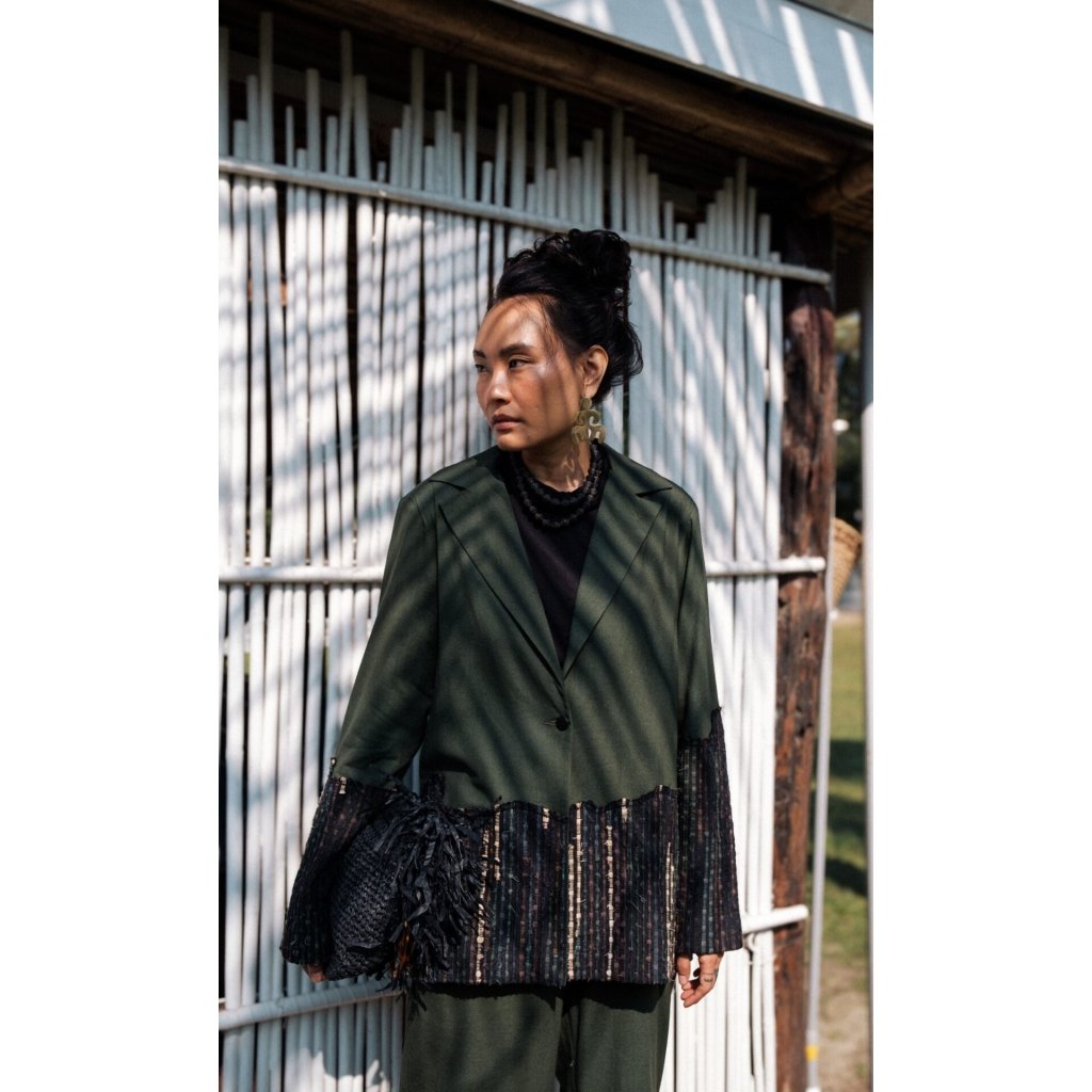 Handwoven Ying Yang Blazer –