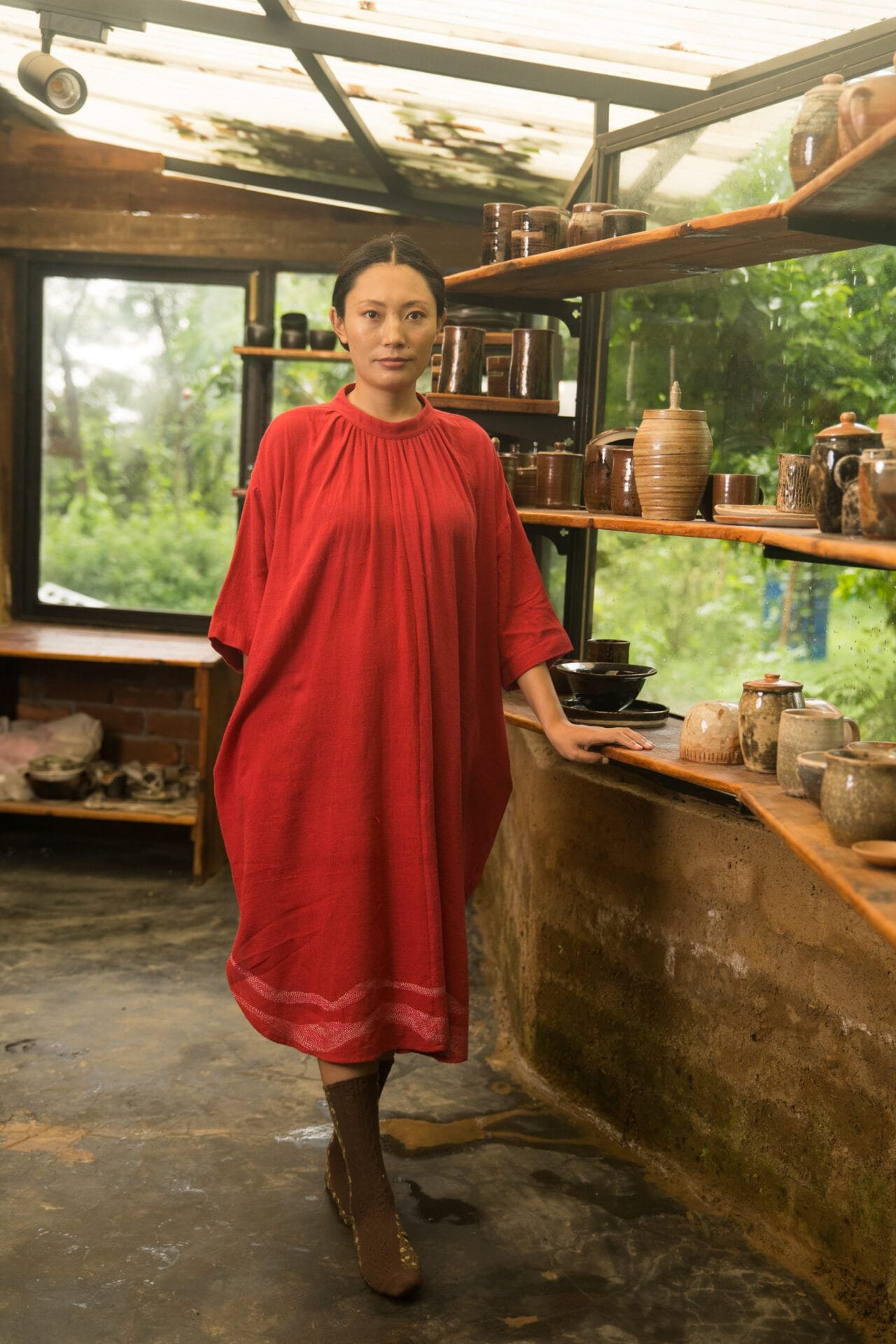 Hand Embroidered Dress