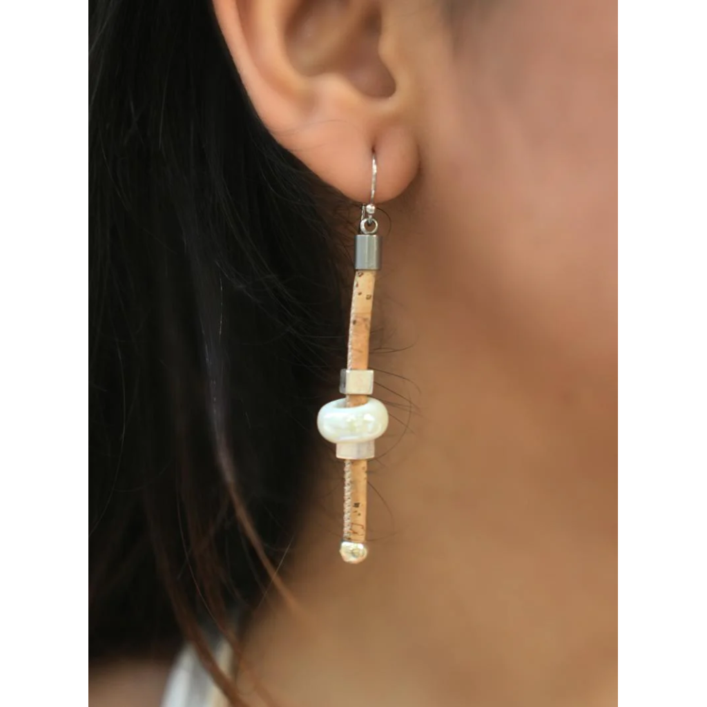 Ceramic Lineage Cork Earring