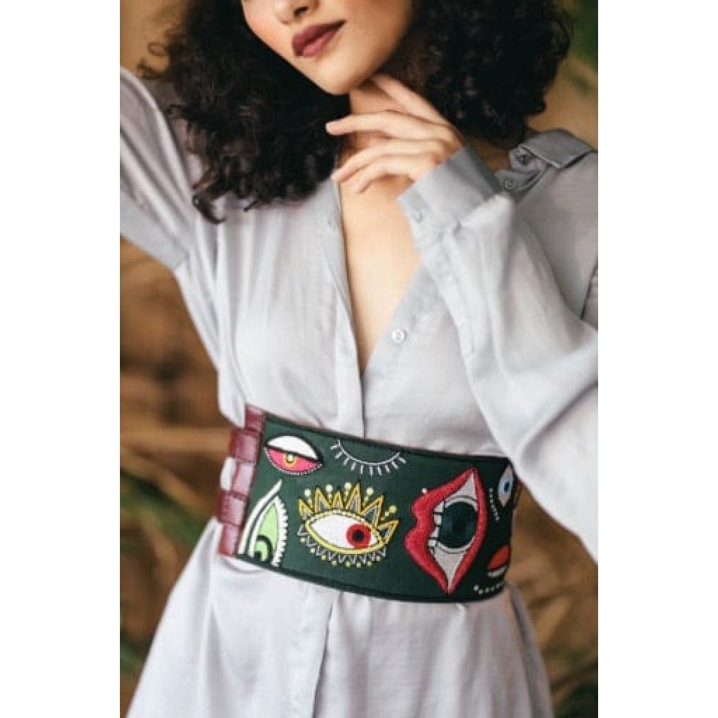 I SPY! Handcrafted leather belt