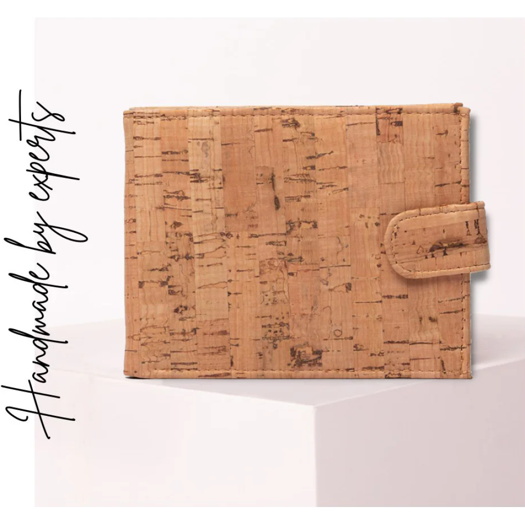 Cork Wood Grains Wallet