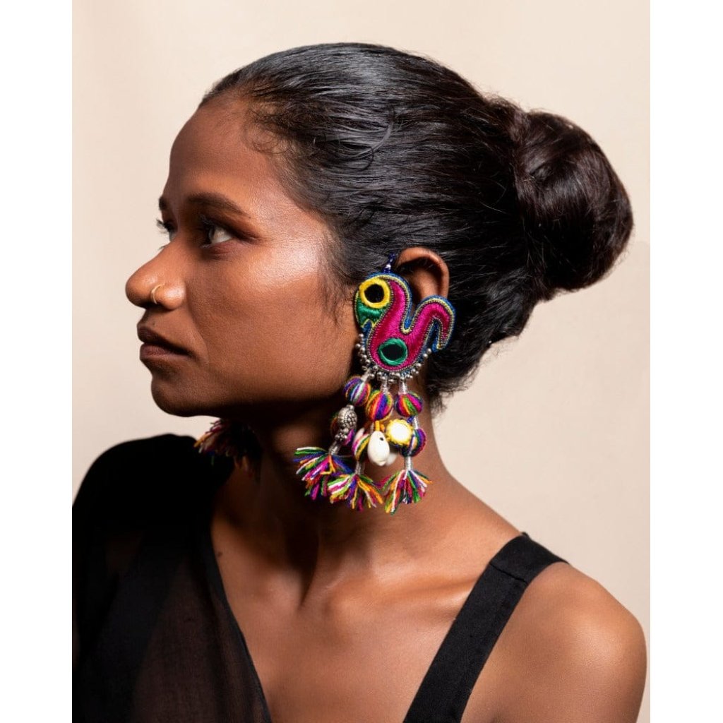 Ghoghhi! Handmade traditional earri