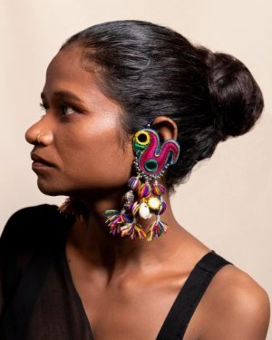 Ghoghhi! Handmade traditional earrings