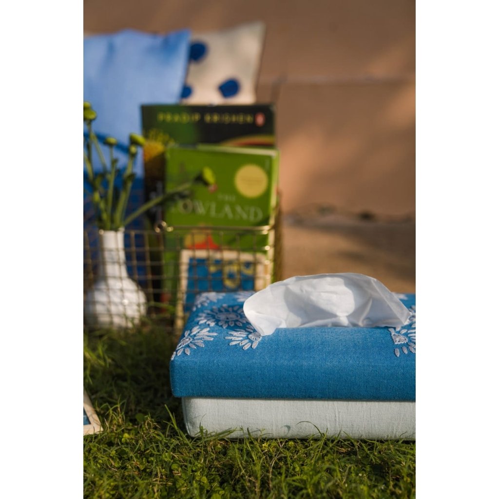 Joelle – Handwoven Tissue Box