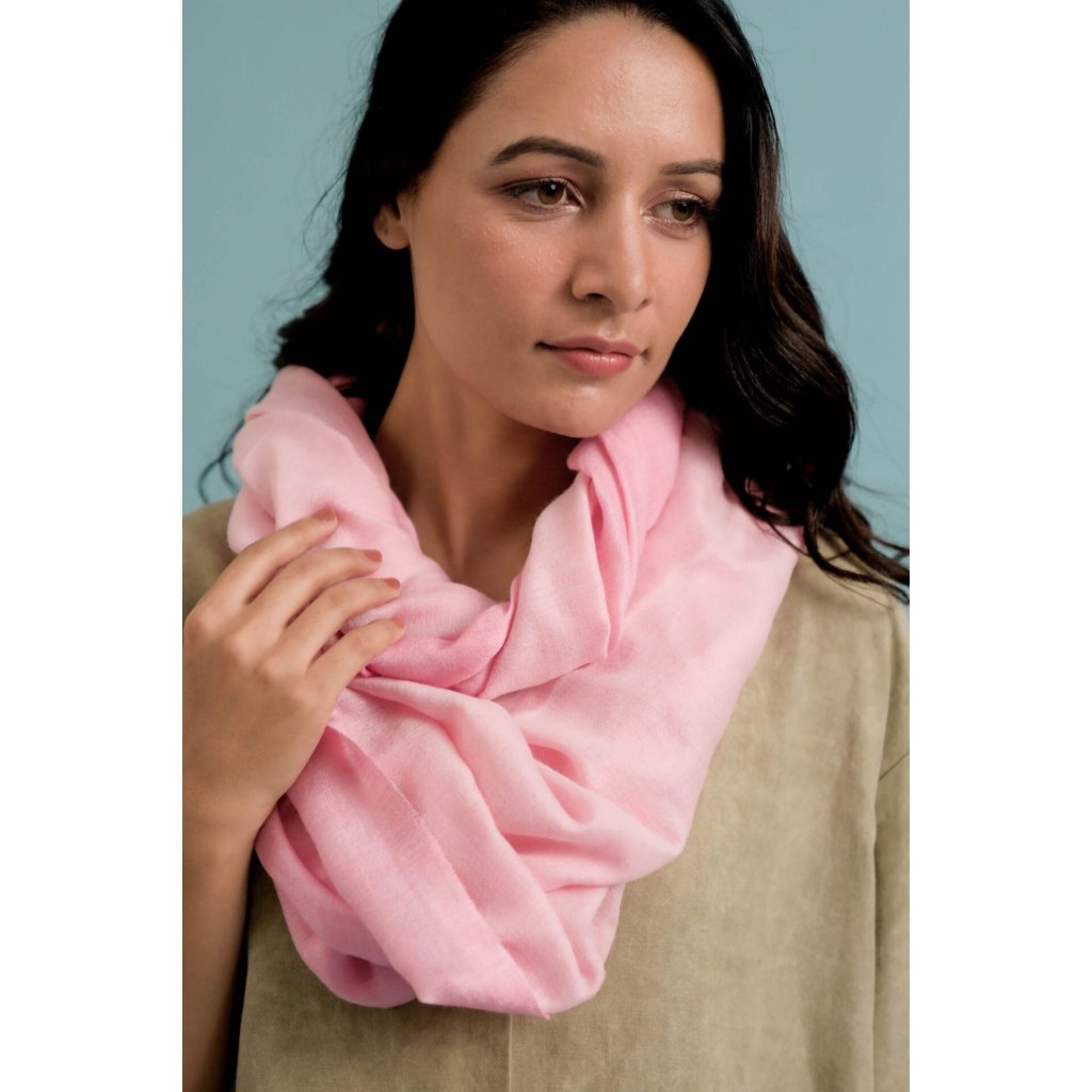 Adalyn Soft Fine Wool Cashmere Stol