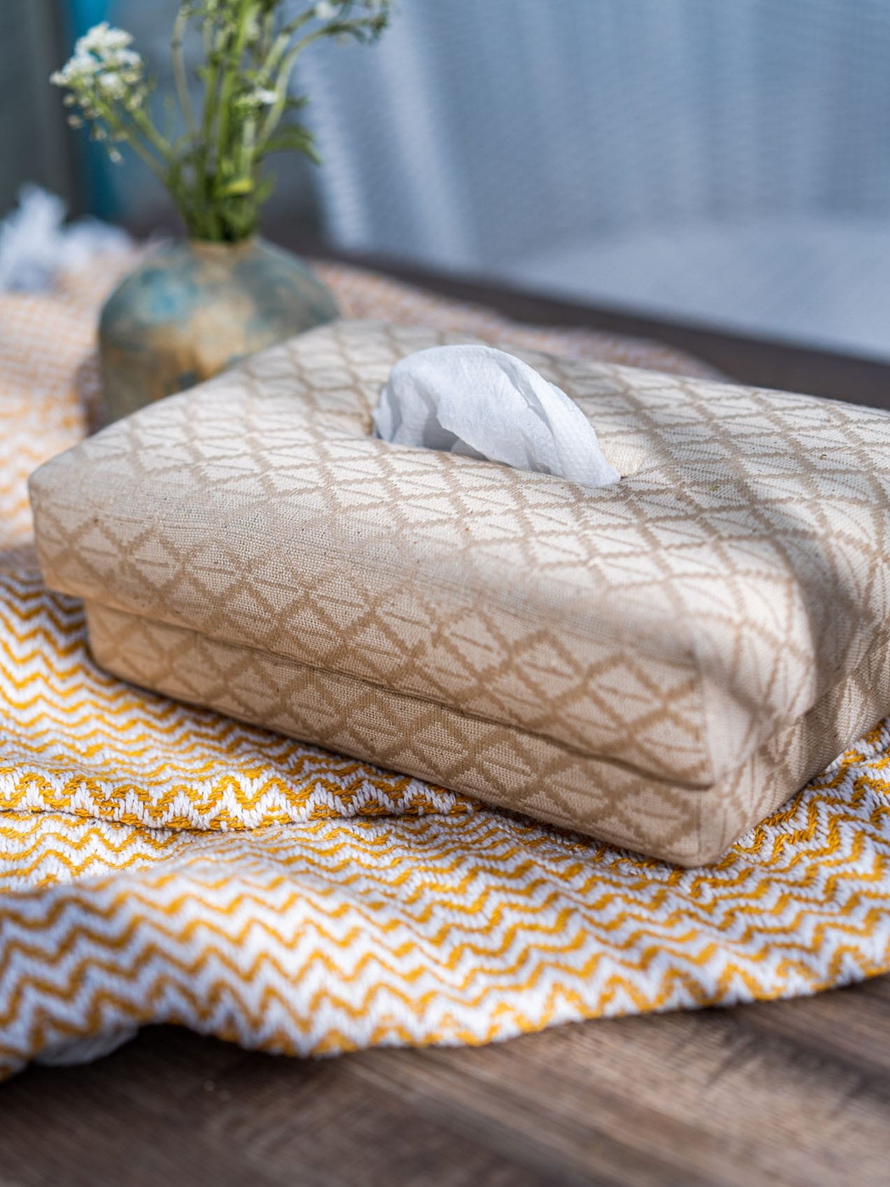 Ovation Hand Woven Khadi Cotton Tis