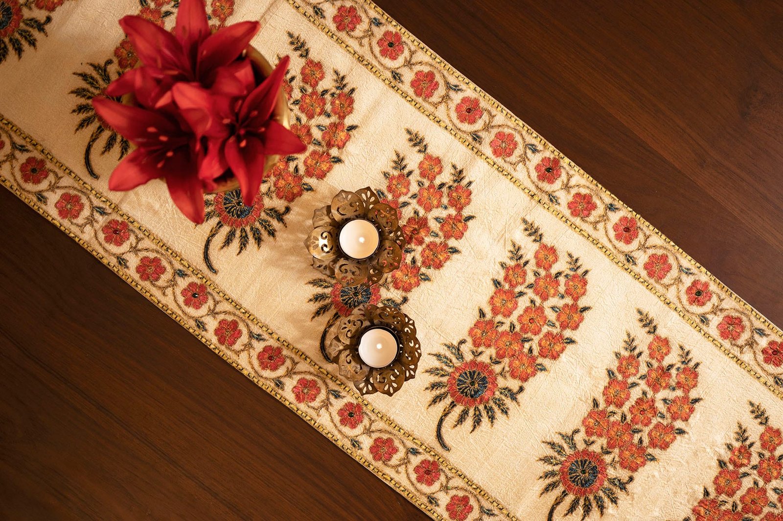 Gabharu Handwoven Table Runner