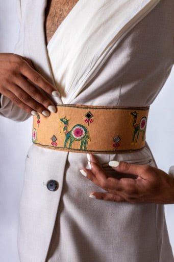 Candyman! Handcrafted leather belt