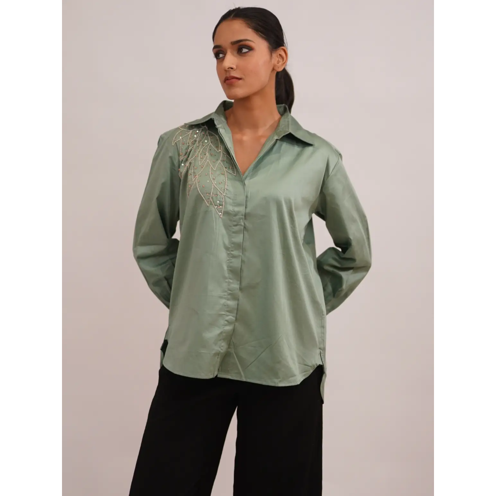 Emerald Whisper Shirt