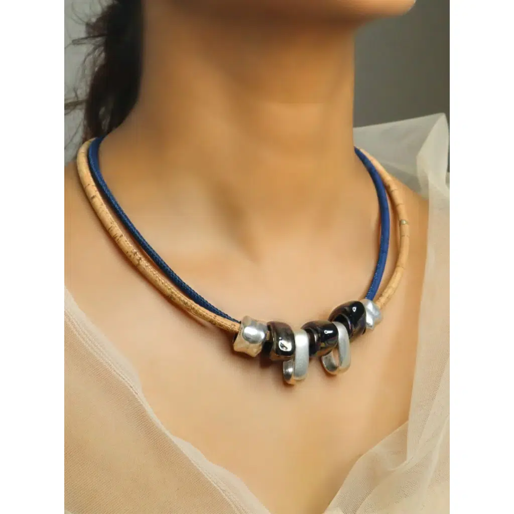 Estella Cork Necklace