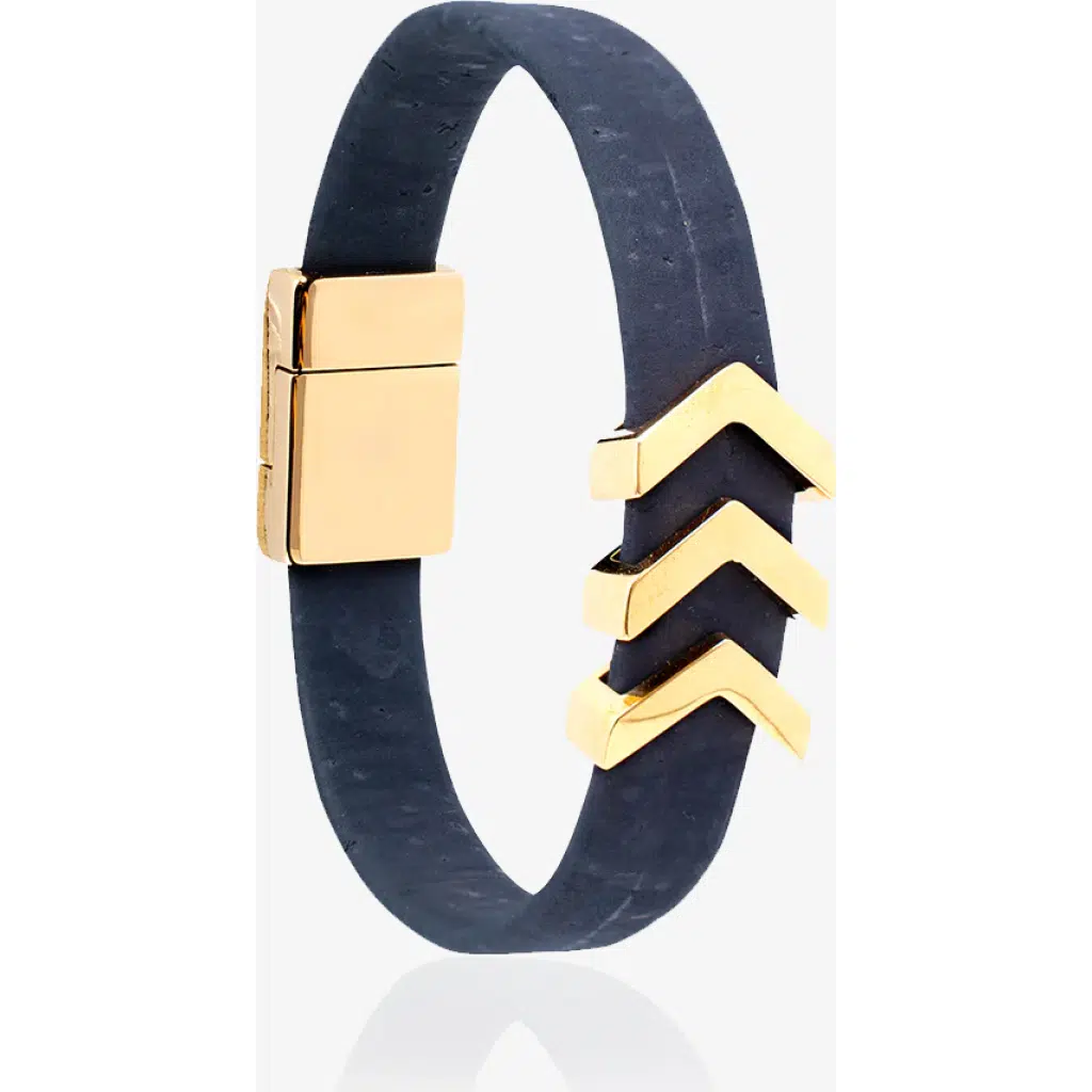 Rise Mens Bracelet in Navy Blue and