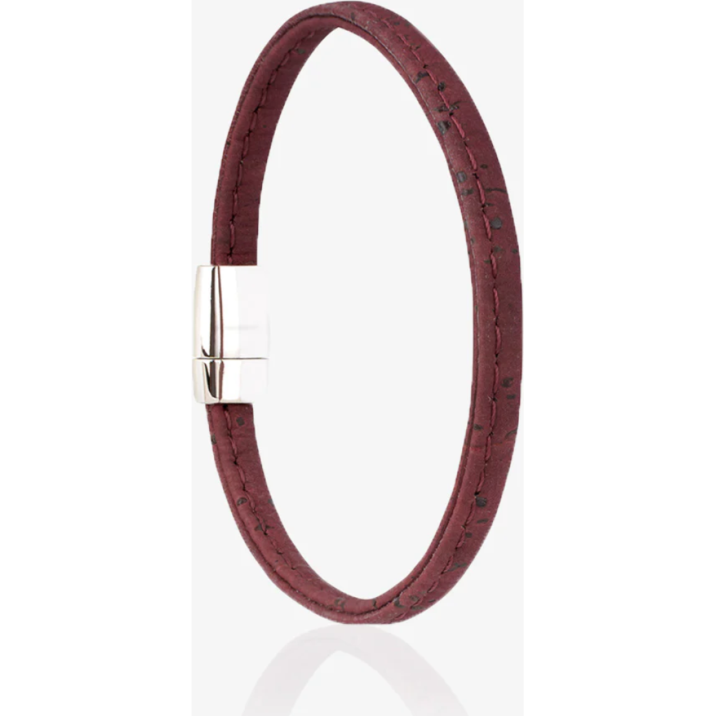 Stellar Linear Cork Wristband in Ma