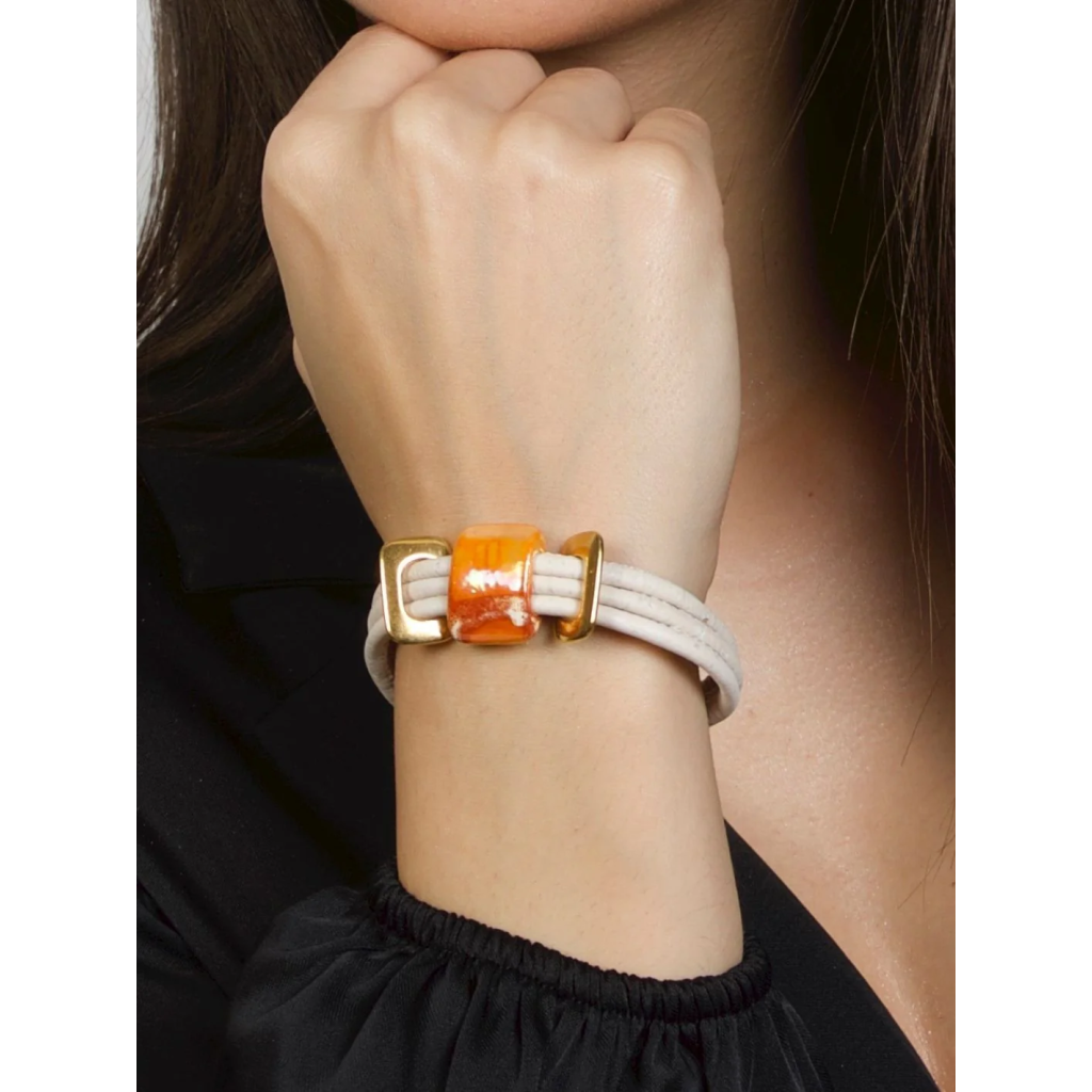 Sun and Skies Cork Bracelet