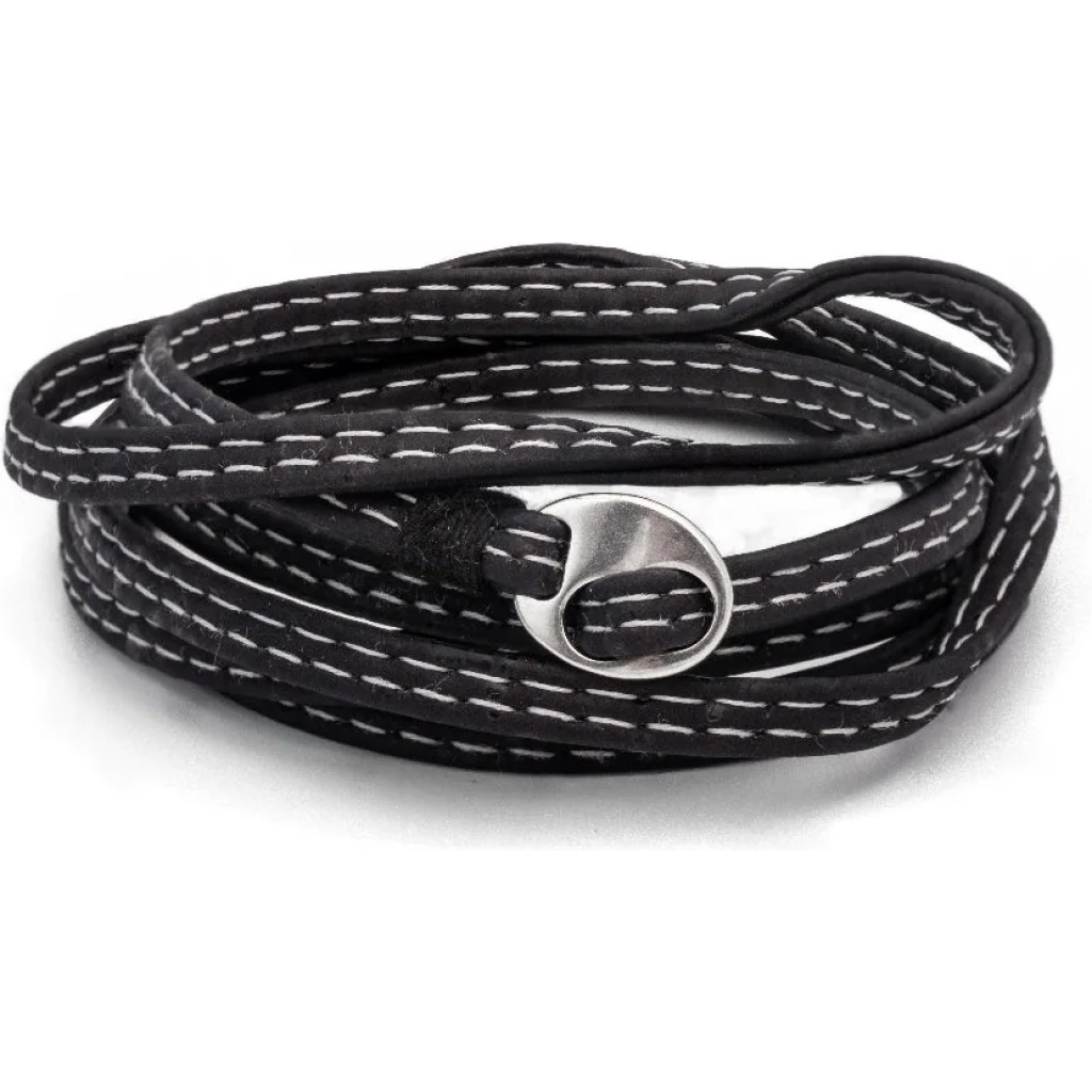 Flex Cork Wristband – Black w