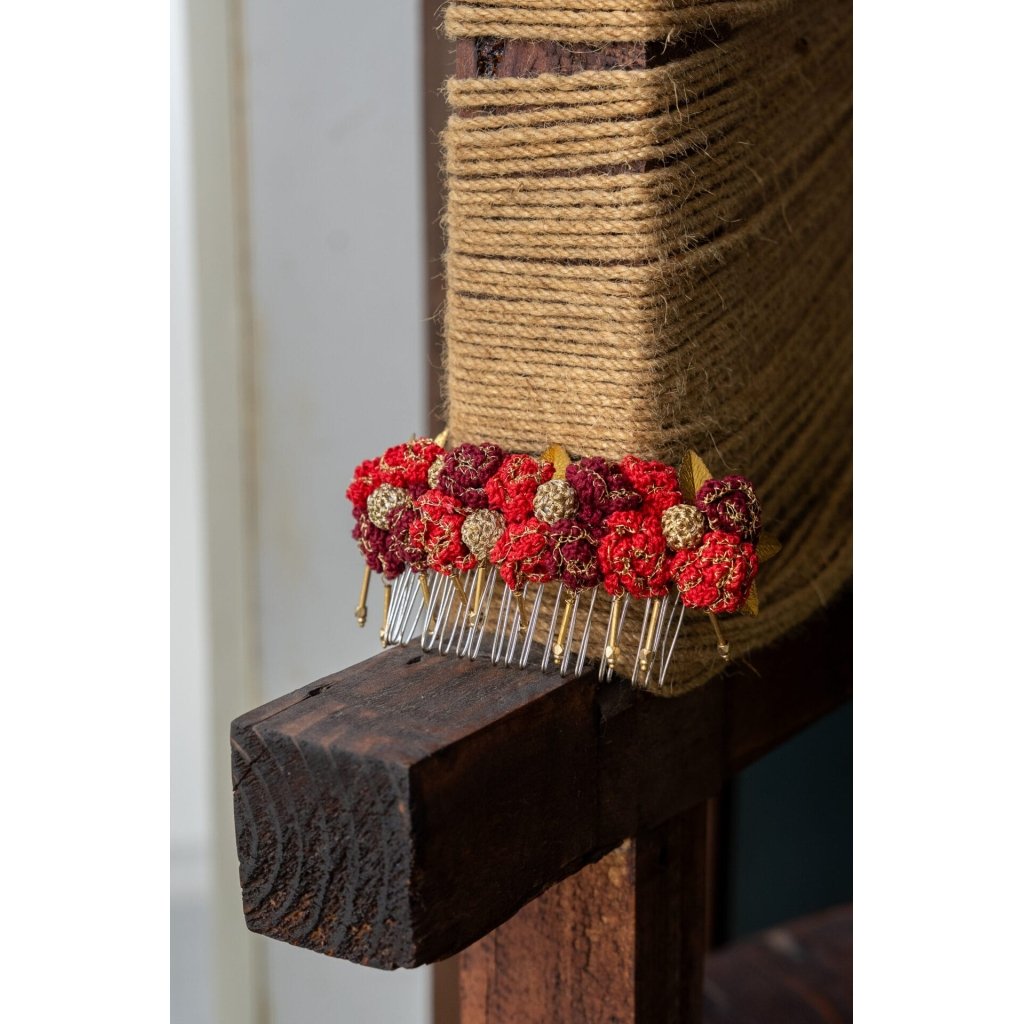 Zari Roses Hair Comb