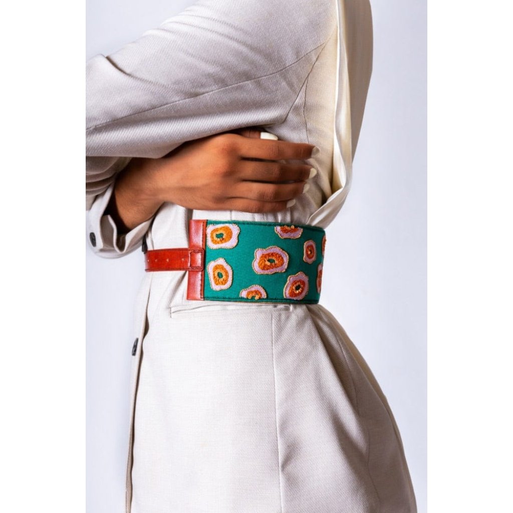 Marbles Handcrafted leather belt