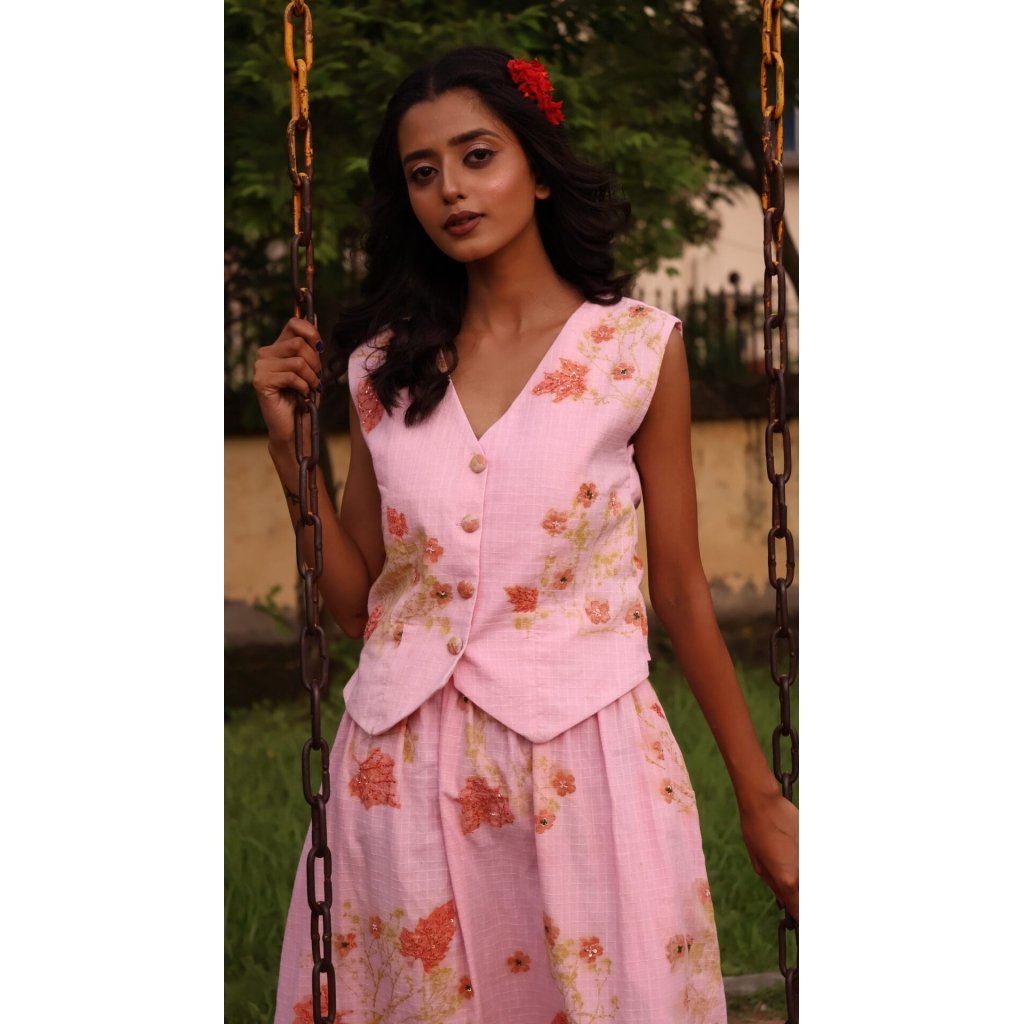 Pink bloom coord set