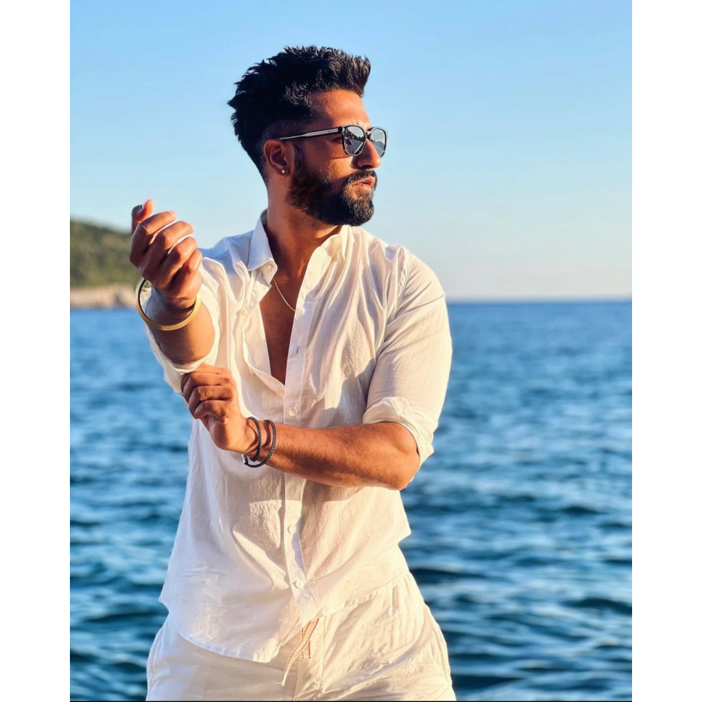 Vegan Cork Mens Wrap Bracelet