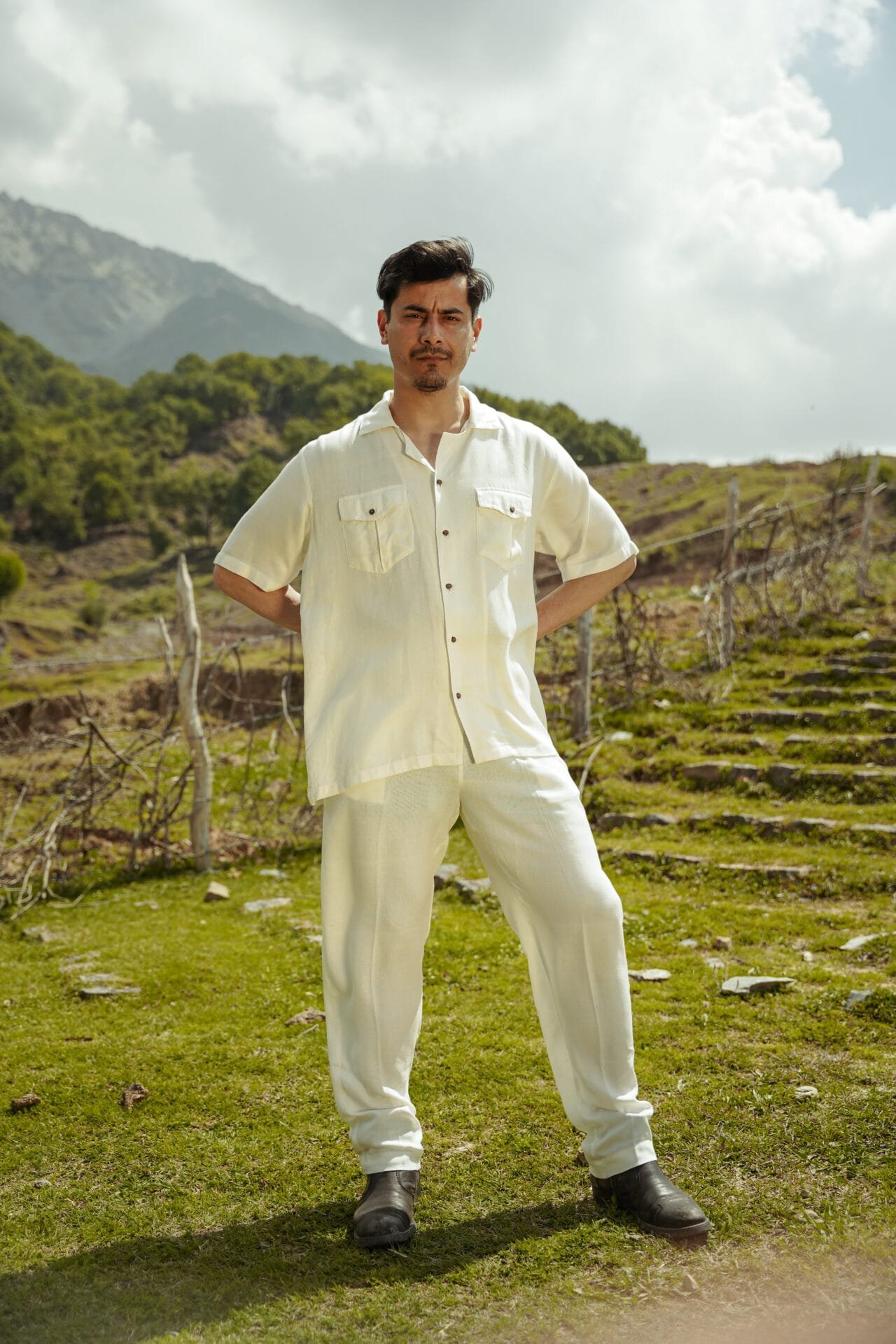 Lotus Silk Resort Shirt