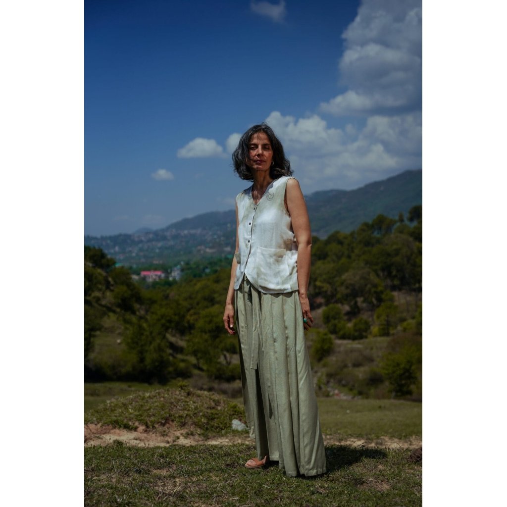 Lotus Silk Hakama Pants