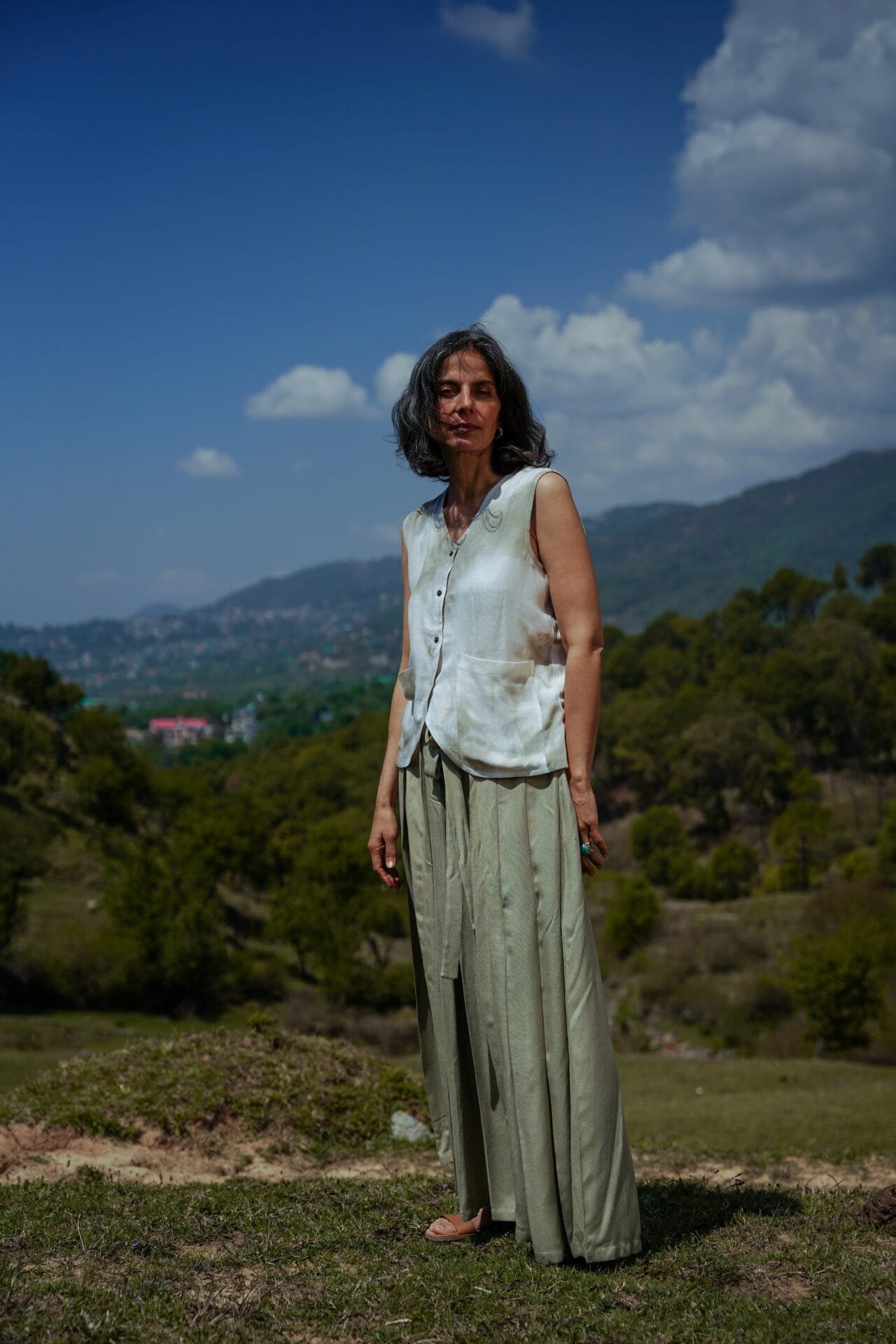 Lotus Silk Hakama Pants