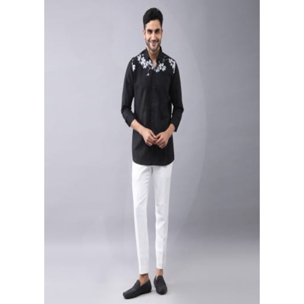 Floral Placement printed shirt.