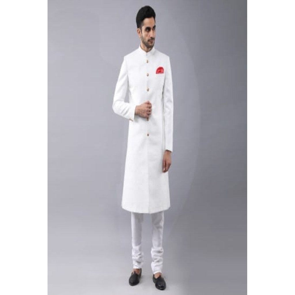 Banrasi Brocade Sherwani with Kurta